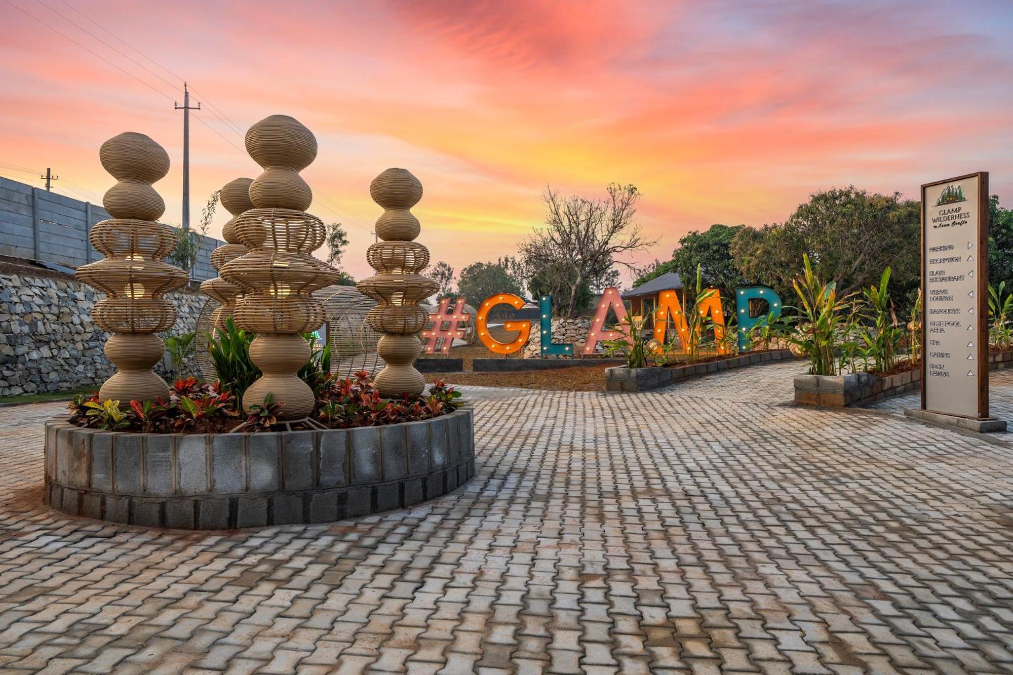 Hotel Glamp Wilderness Nelamangala Exterior foto